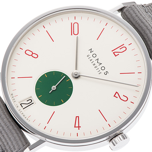 ノモス タンジェント38 デイト Go 179.S4 ホワイト 新品 サブカット 1枚目