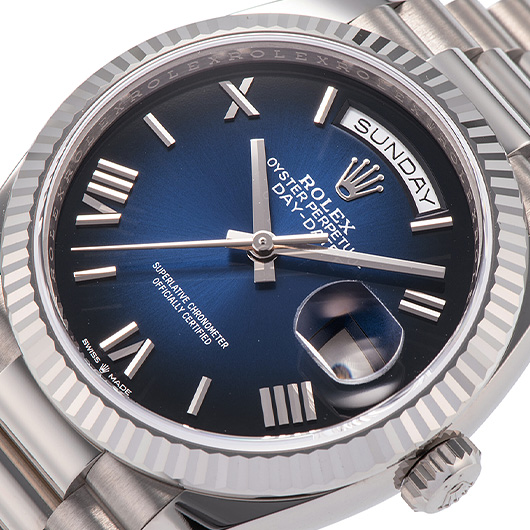 ロレックス デイデイト 36 128239 ブルー 新品未使用 サブカット 1枚目