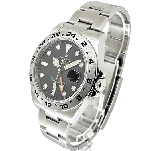 ロレックス エクスプローラーⅡ 216570 ブラック 中古 サブカット 1枚目