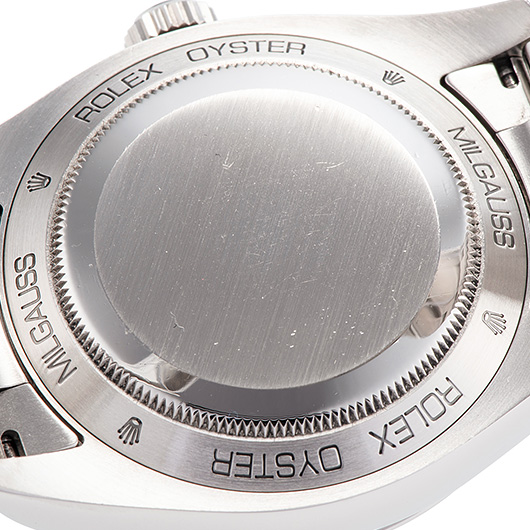 ロレックス ミルガウス 116400GV ブラック 中古 サブカット 3枚目