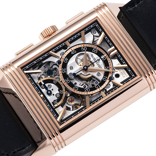 ジャガー・ルクルト レベルソ トリビュート Q389257J ブラック/グレー 中古 サブカット 3枚目