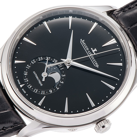 ジャガー・ルクルト マスター ウルトラスリム ムーン Q1368471 ブラック 中古 サブカット 1枚目