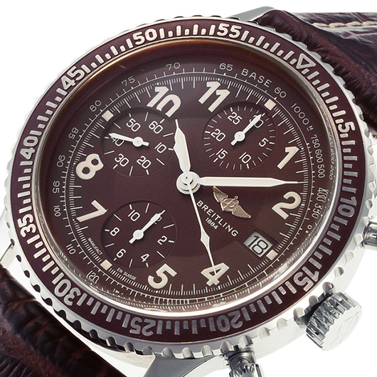 ブライトリング アヴィアスター A13024 ブラウン 中古 サブカット 1枚目