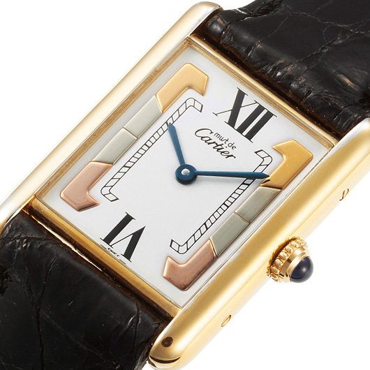 カルティエ マストタンク　ヴェルメイユ W1006254 ホワイト 中古 サブカット 1枚目