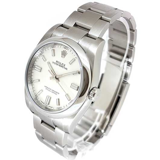 ロレックス オイスター パーペチュアル 116000 ホワイト 中古 サブカット 1枚目