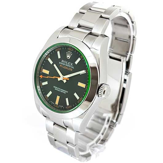 ロレックス ミルガウス 116400GV ブラック 中古 サブカット 1枚目