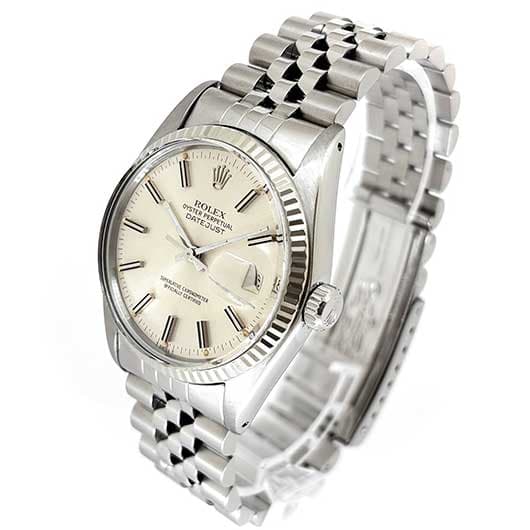 ロレックス デイトジャスト 16014 シルバー アンティーク サブカット 1枚目