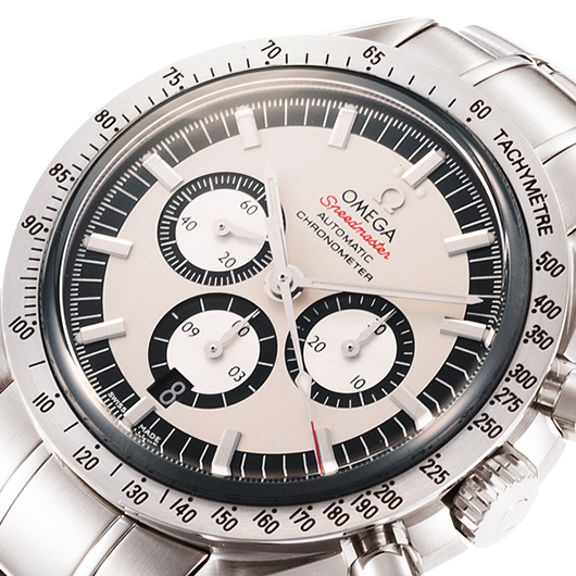 オメガ スピードマスター シューマッハ ザ レジェンド コレクション 3506-31 ホワイト 中古 サブカット 1枚目
