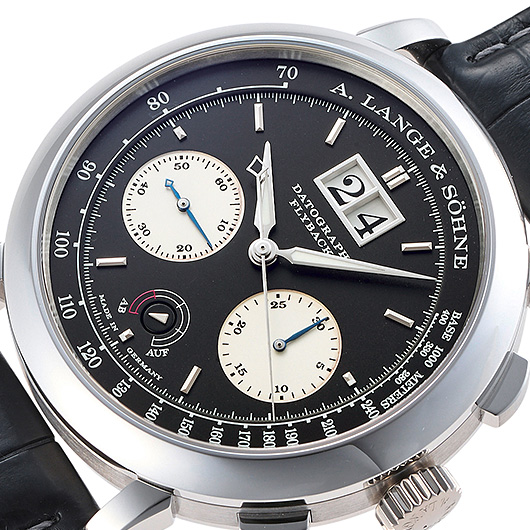 ランゲ＆ゾーネ ダトグラフ アップ/ダウン 405.035 ブラック/シルバー 中古 サブカット 1枚目