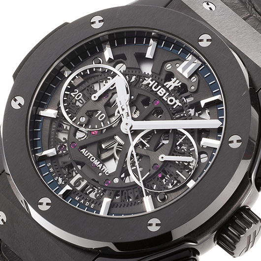 ウブロ クラシック フュージョン アエロフュージョン クロノグラフ ブラックマジック 525.CM.0170.LR ブラック 中古 サブカット 1枚目