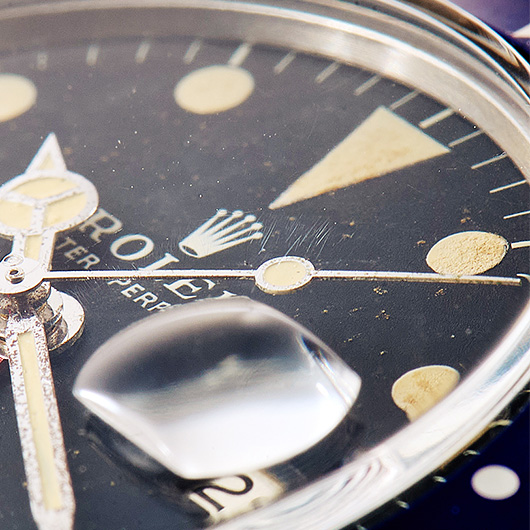 ロレックス GMTマスター 1675 ブラック アンティーク サブカット 5枚目