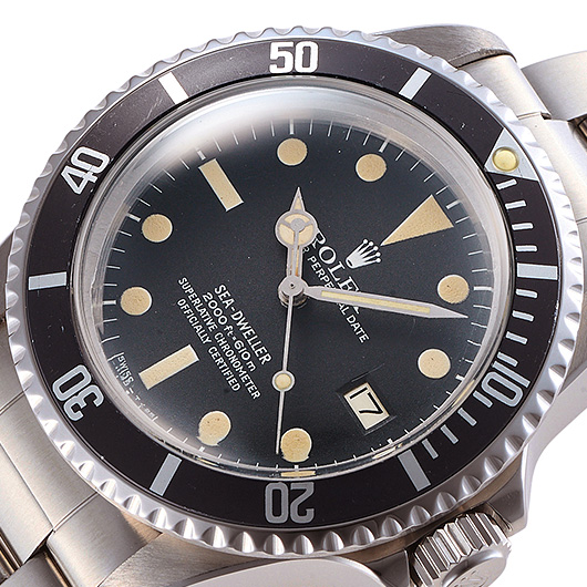 ロレックス シードゥエラー 1665 ブラック アンティーク サブカット 1枚目