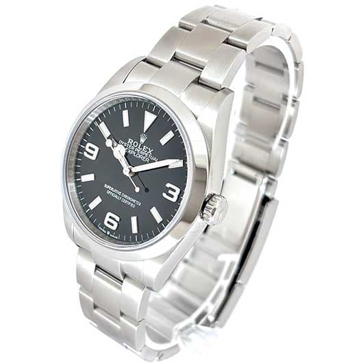 ロレックス エクスプローラー36 124270 ブラック 中古 サブカット 1枚目