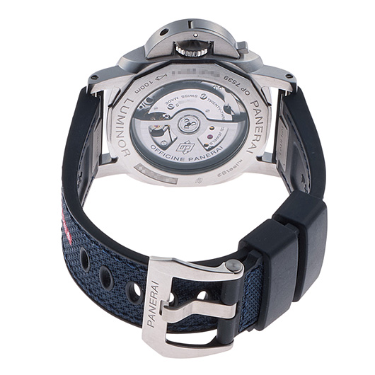 パネライ ルミノール クアランタ ルナ ロッサ Bitempo PAM01404 ブルー 中古 サブカット 2枚目