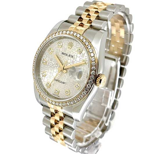 ロレックス デイトジャスト 116243G シルバー 中古 サブカット 1枚目