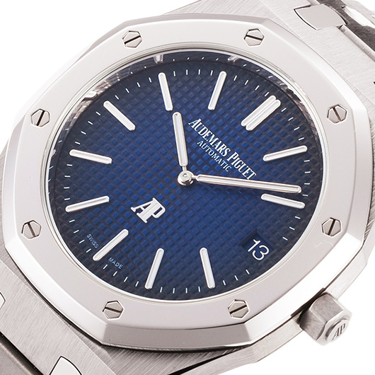 オーデマ・ピゲ ロイヤルオーク エクストラシン 15202IP.OO.1240IP.01 スモークブルー 中古 サブカット 1枚目