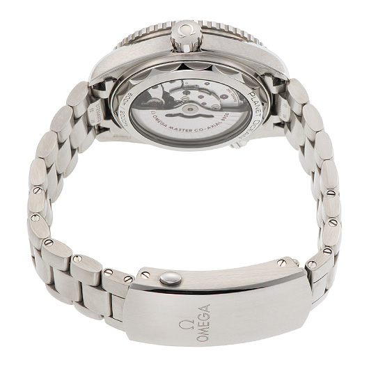 オメガ シーマスター プラネットオーシャン コーアクシャル マスタークロノメーター 215.30.44.21.03.001 ブルー 中古 サブカット 2枚目