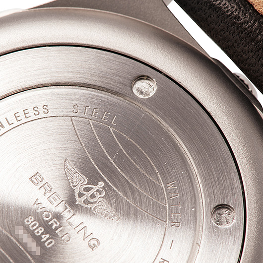 ブライトリング ワールドタイム 80840 ブラック 中古 サブカット 3枚目