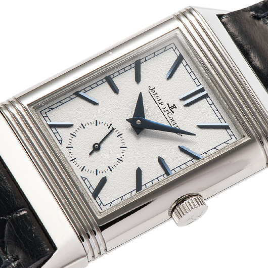 ジャガー・ルクルト レベルソ トリビュート デュオ Q3908420 シルバー 中古 サブカット 1枚目