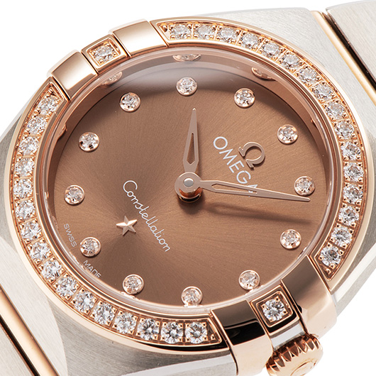 オメガ コンステレーション マンハッタン 131.25.25.60.63.001 ブラウン 新品 サブカット 1枚目