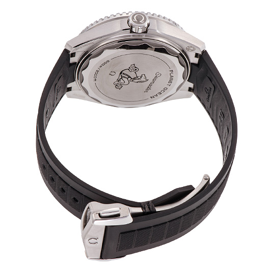 オメガ シーマスター プラネットオーシャン 600M 217.32.42.21.01.001 ブラック 新品 サブカット 2枚目