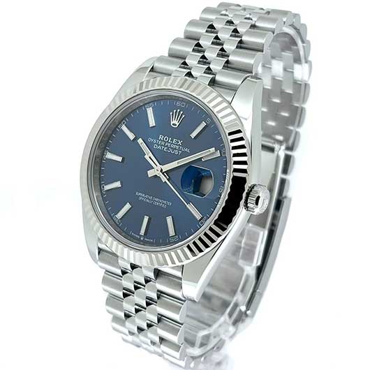 ロレックス デイトジャスト41 126334 ブルー 中古 サブカット 1枚目