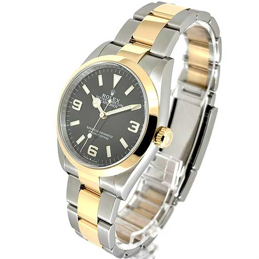 ロレックス エクスプローラーⅠ 124273 ブラック 中古 サブカット 1枚目