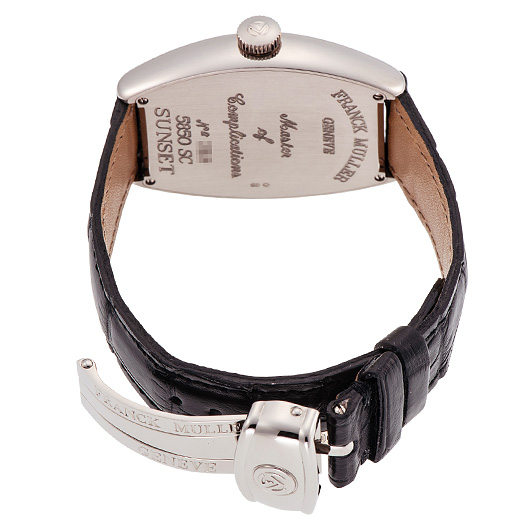 フランク・ミュラー トノウカーベックス サンセット 5850SC ブルー 中古 サブカット 2枚目