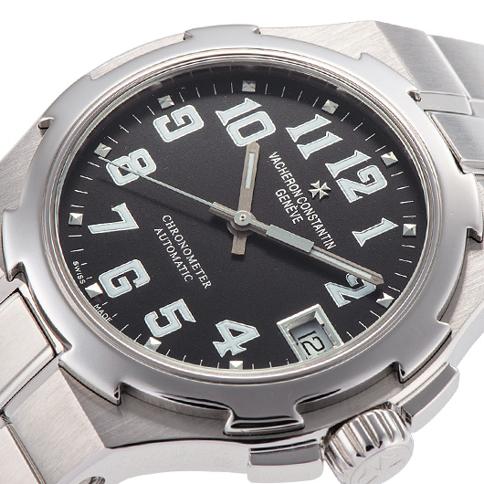 ヴァシュロンコンスタンタン オーバーシーズ ミディアム 42052/423A-8894 ブラック 中古 サブカット 1枚目