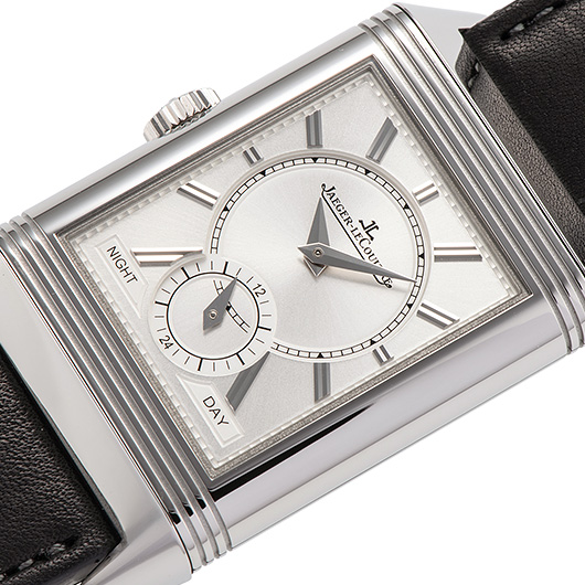 ジャガー・ルクルト レベルソ トリビュート デュオ Q398847J ブラック/シルバー 中古 サブカット 3枚目