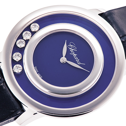 ショパール ハッピーダイヤモンド 209429-1105 ブルー 中古 サブカット 1枚目