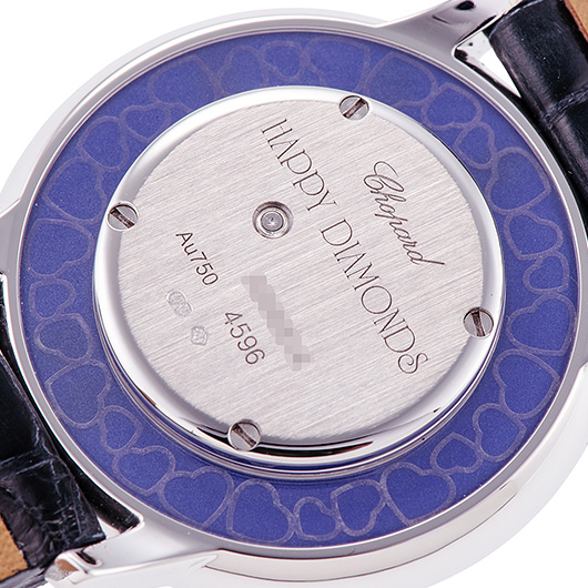 ショパール ハッピーダイヤモンド 209429-1105 ブルー 中古 サブカット 3枚目