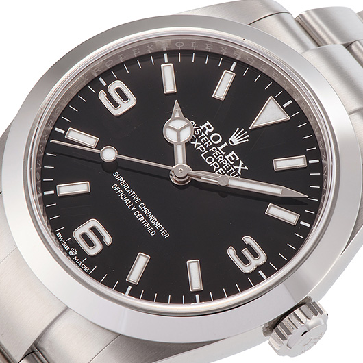 ロレックス エクスプローラー 40 224270 ブラック 中古 サブカット 1枚目