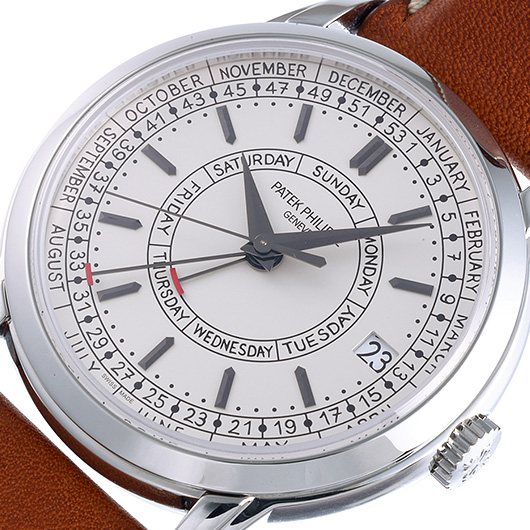 パテックフィリップ コンプリケーション カラトラバ ウィークリー カレンダー 5212A-001 シルバー 中古 サブカット 1枚目