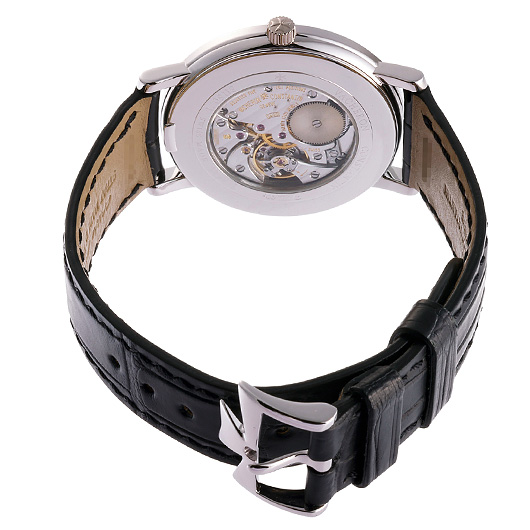 ヴァシュロンコンスタンタン パトリモニー セミフラット 81160/000G-9062 シルバー 中古 サブカット 2枚目