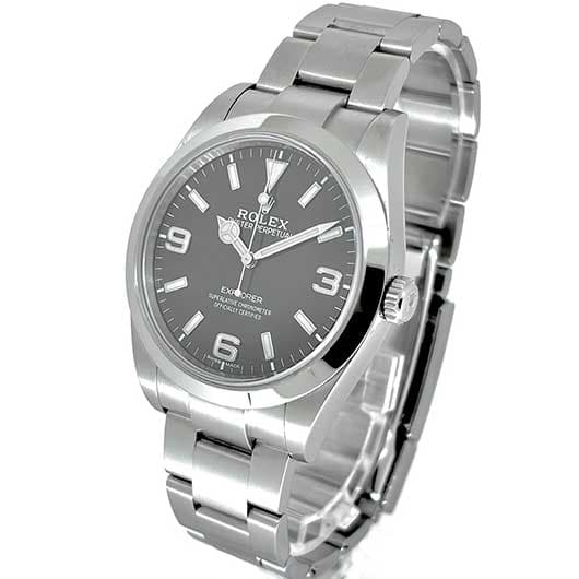 ロレックス エクスプローラーⅠ 214270 ブラック 中古 サブカット 1枚目