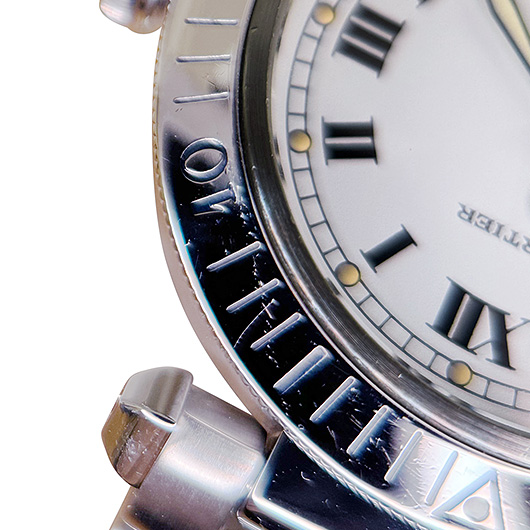 カルティエ パシャ W31005H3 ホワイト 中古 サブカット 4枚目