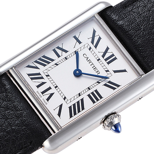 カルティエ タンク マスト ウォッチ LM WSTA0041 シルバー 中古 サブカット 1枚目