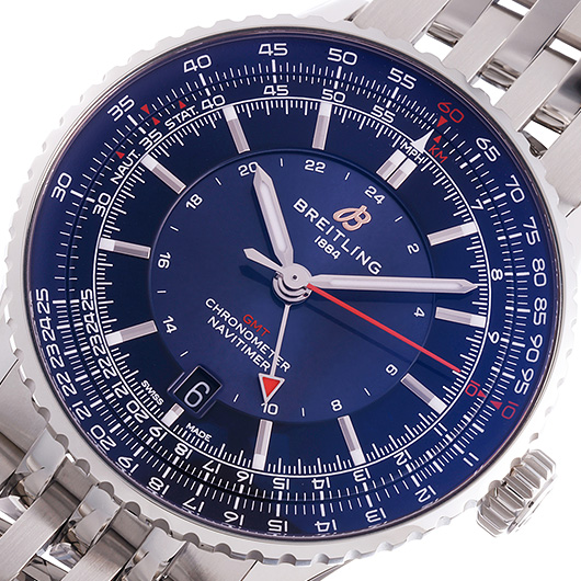 ブライトリング ナビタイマーGMT 侍ジャパン リミテッド A323103A1C1A1 ブルー 新品未使用 サブカット 1枚目