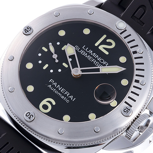 パネライ サブマーシブル PAM01024 ブラック 中古 サブカット 1枚目
