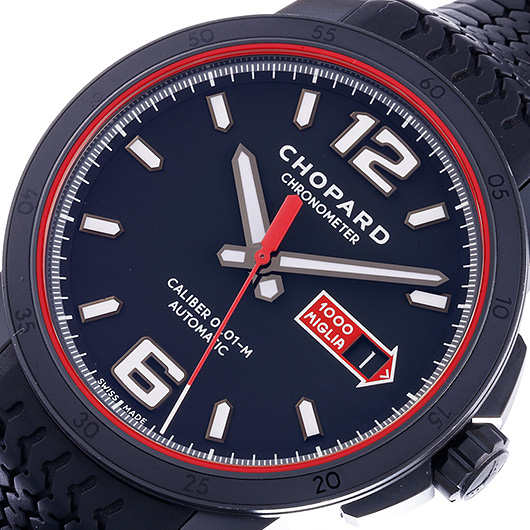 ショパール ミッレミリアGTS オートマティック スピードブラック 168565-3002 ブラック 中古 サブカット 1枚目