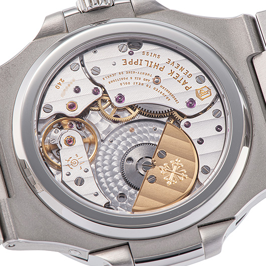 パテックフィリップ ノーチラス プチコンプリケーション 5712/1A-001 ブルー 中古 サブカット 5枚目