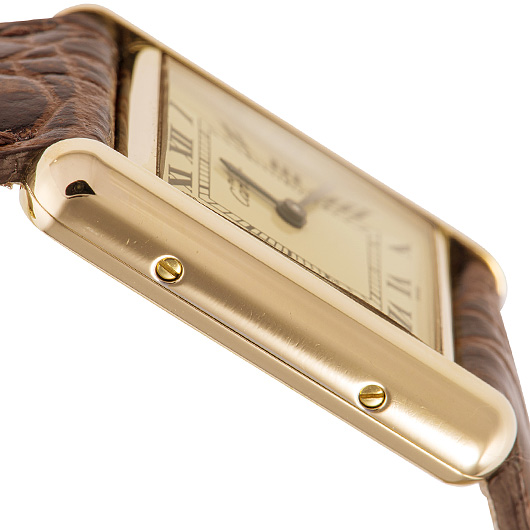 カルティエ マストタンク　ヴェルメイユ W1003154 アイボリー 中古 サブカット 4枚目