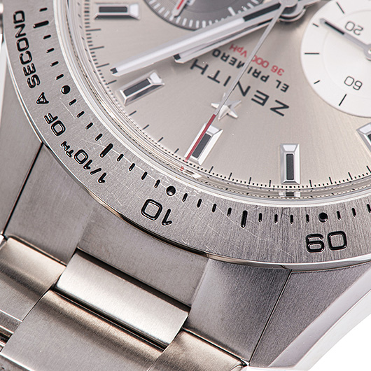 ゼニス クロノマスター スポーツ 95.3100.3600/39.M3100 グレー 中古 サブカット 4枚目