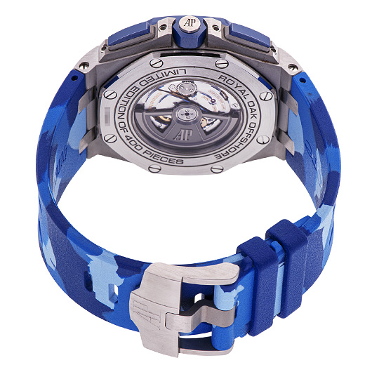 オーデマ・ピゲ ロイヤルオーク オフショア クロノグラフ 26400SO.OO.A335CA.01 ブルー/シルバー 中古 サブカット 2枚目