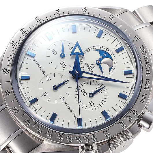 オメガ スピードマスタープロフェッショナル ムーンフェイズ 3575-20 ホワイト 中古 サブカット 1枚目