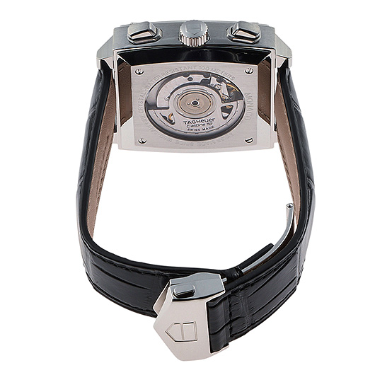 タグ・ホイヤー モナコ クロノグラフ CAW2114.FC6177 ブラック/シルバー 中古 サブカット 2枚目