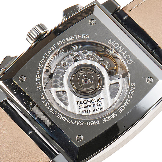 タグ・ホイヤー モナコ クロノグラフ CAW2114.FC6177 ブラック/シルバー 中古 サブカット 3枚目