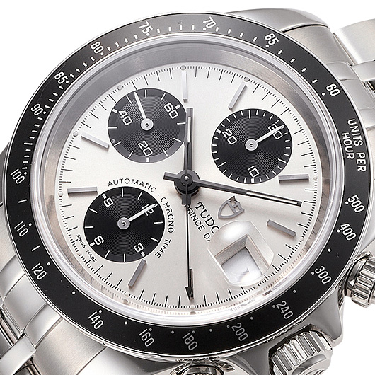 チューダー/チュードル クロノタイム 79260P シルバー/ブラック 中古 サブカット 1枚目