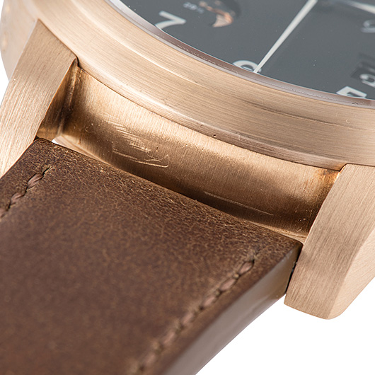 グラスヒュッテオリジナル セネター ナビゲーター パーペチュアルカレンダー 100-07-07-07-04 ブラック 中古 サブカット 7枚目